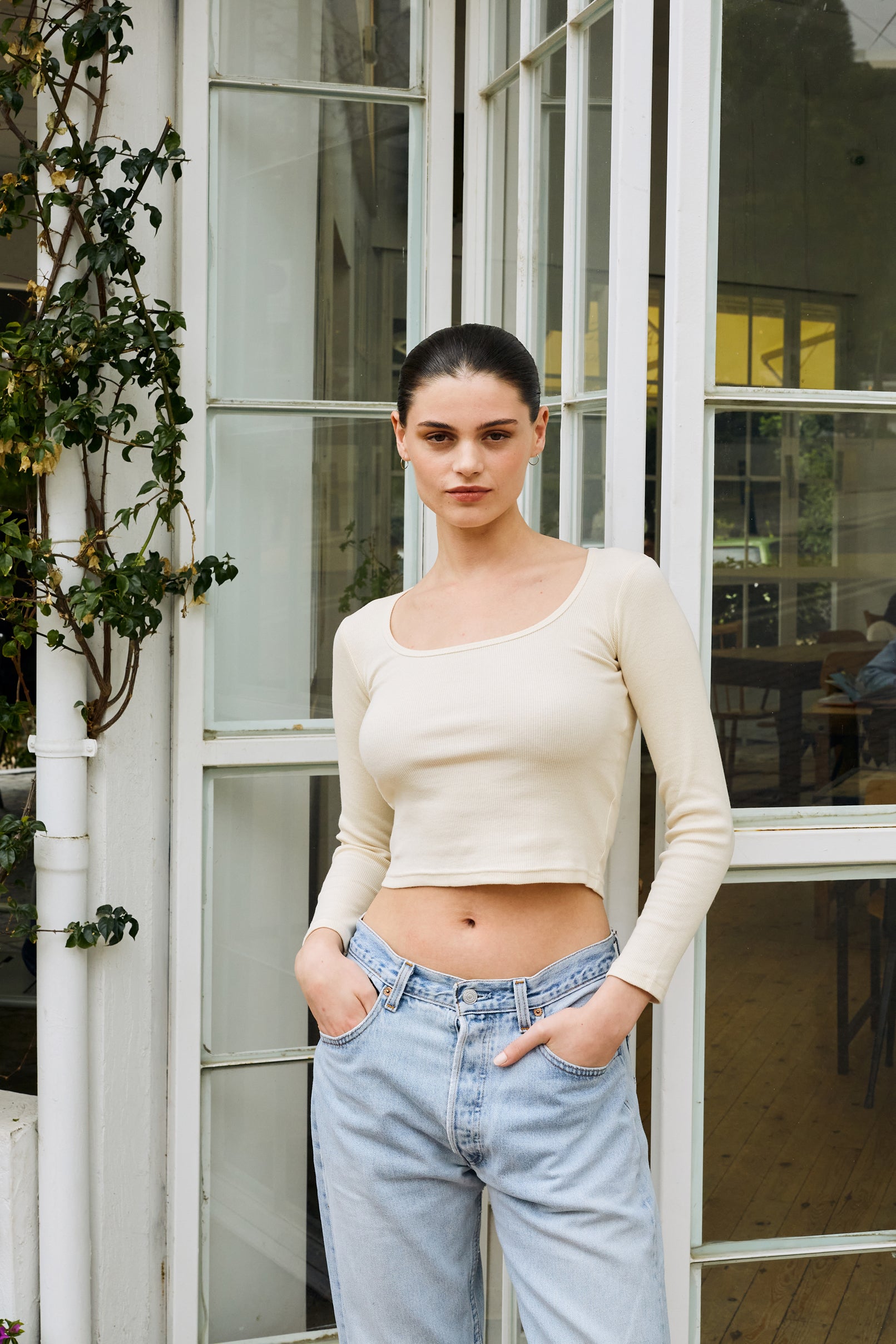 Alexandra Rib Top